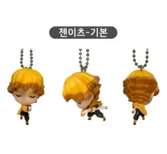 鬼滅の刃 キャラクター ミニ フィギュア キーホルダー/我妻 善逸/日本 正規品