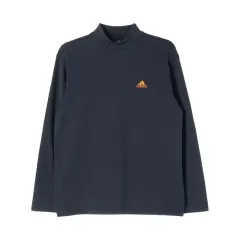 adidas(アディダス) （ MEN ー L ） ポリエステル パフォーマンス ロゴ 長袖 Tシャツ