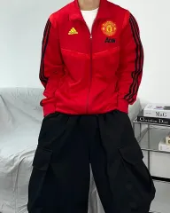 アディダス マンチェスター ユナイテッド トラックジャージ ジャージ M