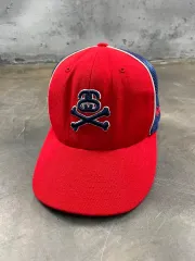 00s ステューシー スカル メッシュキャップ