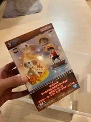 未開封 ローグ ストーリーズ ONE PIECE モンキー ・ D ・ ルフィ (ルフィ) & GOING メリー号 ワールドコレクタブル