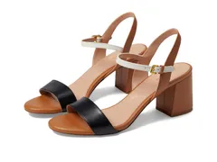 コールハーン レディース シューズ ヒール サンダル Cole Haan Josie Block Heel Sandals 65mm PecanIvoryBla アイボリー