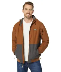 エルエルビーン メンズ アウター コート パーカー LLBean Insulated Bomber Hoodie ColorBlock HazelnutAlloyのサムネイル