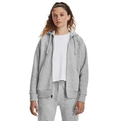 アンダーアーマー レディース アウター パーカー・スウェット フリース Under Armourival Fleece Full Zip Hoodie Mod Gray Light グレー