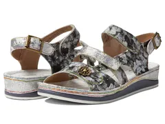 スプリングステップ レディース シューズ サンダル LArtiste by Spring Step Sumacah Silver Multi シルバー