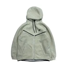 XL NIKE テック フリース フーディー ジップアップ アイボリー