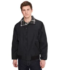エルエルビーン メンズ アウター コート ジャケット LLBean WarmUp Jacket Flannelined Regular Midnight Black ブラック