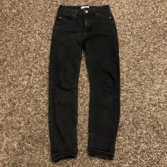 25-26 ベルシュカ ブラックジーン スキニー デニム パンツ