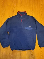 11FW パタゴニア シンチラ スナップT フリース ネイビー ネイビー ポケット