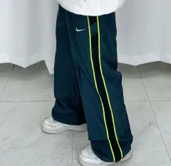 ナイキ ディープターコイズ ブラックライン トレーニングパンツ