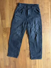 ユニクロ ワイドフィット ジーン (ブラック 29インチ オススメ)