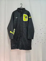 ナイキ ブラック ロング ダウン コート L