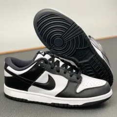 ナイキ Dunk Low Retro ブラック & ホワイト 新品