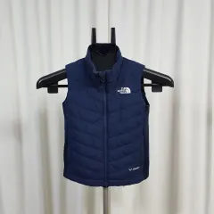 THE NORTH FACE ザノースフェイス キッズ ダウンベスト ネイビー 110
