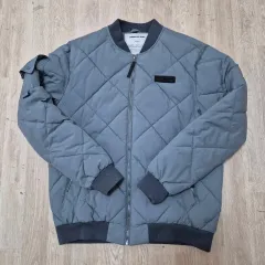 インタークル メンズ キルティング MA-1ジャケット