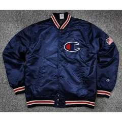 チャンピオン ジャパン ビックロゴ 星条旗 パッチ サテン スタジアム スタジャン L