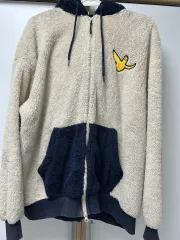 マークゴンザレス フーディー ジップアップ アイボリー