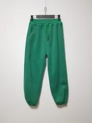 グリーン色 ジャージ ジョガーパンツ