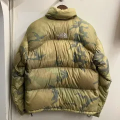 THE NORTH FACE ザノースフェイス センターロゴ カモフラージュ ダウン ヌプシ 700