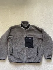 パタゴニア Classic レトロ-X フリース ジャケット グレー/ブラック