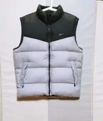 XL NIKE ダウンベスト 550 グレーブラック391