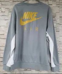 NIKE ナイキ エア バイカラー 起毛 スウェット XL (100)