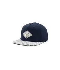 ブラックローバー メンズ アクセサリー 帽子 Black Clover Lucky Gem Adjustable Hat NavyGeometric ネイビーのサムネイル