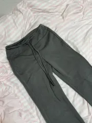 チャコール レディース トレーナー ズボン