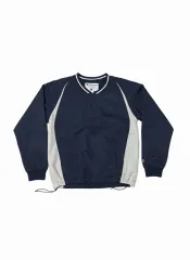 CHAMPION チャンピオン 90s ナイロン ウォームアップ ネイビー