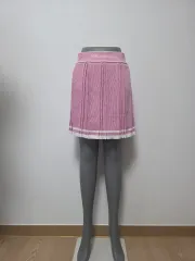 SJ WANI ピンク プリーツ スカート