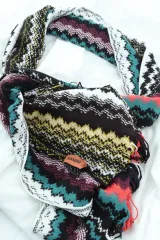 ミッソーニ マフラー ビビディ カラー ふわふわ-259C