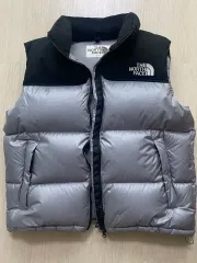 THE NORTH FACE ザノースフェイス Nuptse(ヌプシ) ダウン BEST ベスト XL ヘザーグレー
