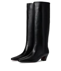 ロフラー ランダル レディース シューズ ブーツ・レインブーツ トール ヒール Loeffler Randall Marley Kicked Heel Tall Boots Black ブラックのサムネイル