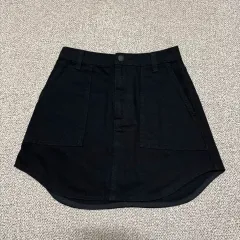 26 ZARA(ザラ) 黒 スカート デニム