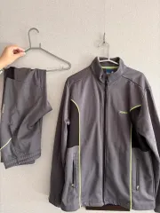 リーボック トレーニングウェア セット グレー