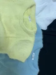 (4個まとめ) ZARA クロップドTシャツ M + アンゴラ クロップドニット