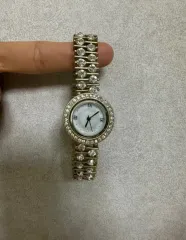 キュービック装飾 レディース リスト時計