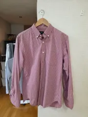 J.Crew ギンガムチェック シャツ ピンク アメリカ M (100)