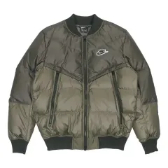 ナイキ ダウン ブルゾン ジャケット カーキ