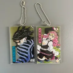 まとめ売り) 鬼滅の刃 伊黒 小芭内 甘露寺 蜜璃 原画 アクリル キーホルダー