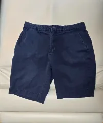 POLO RALPH LAUREN ネイビー ハーフパンツ コットン パンツ 31