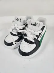 プーマ キッズ スポーツシューズ ブラック/白/グリーン ユア(YOOA) 175cm