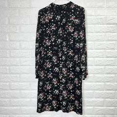 ジェラールダレル フラワー ロング丈ワンピース 36 / レディース S M