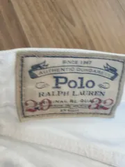 POLO RALPH LAUREN 白 パンツ 29-32