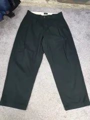 OBEY（オベイ） ツータック ワイド チノ パンツ ブラック 30