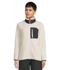 ヘリーハンセン レディース アウター ニット・セーター ジャケット Helly Hansen Imperial Pile Block Jacket Off White オフホワイトのサムネイル