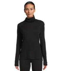 ヘリーハンセン レディース トップス シャツ ハイネック ウール Helly Hansen Durawool High Neck Long Sleeve Black ブラックのサムネイル
