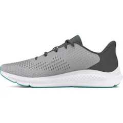 [Under Armour] UA CHARGED PURSUIT 3 BIG LOGO Mod Gray/Castlerock/Radial Turqu [Mod Gray / Castlerock / Radial Turquoise] [23.5 cm]