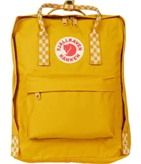 フェールラーベン メンズ バッグ バックパック・リュックサック Fjallraven Kanken OchreChess Patのサムネイル