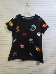 PEARLY GATES 黒色 半袖Tシャツ